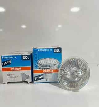 HALOGEN GU5,3 50W OSRAM DECOSTAR TITAN 51 12V 24º 46870FL DIMMBAR